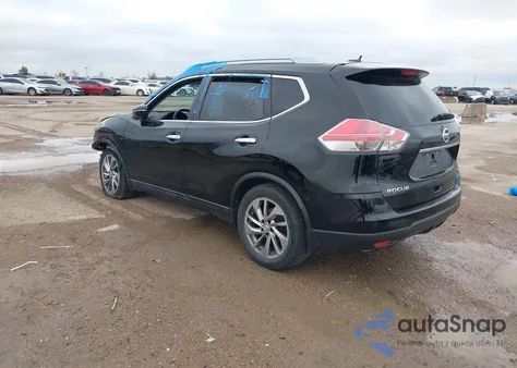 2014 Nissan Rogue Sl from USA, damaged, VIN 5N1AT2MT4EC773373